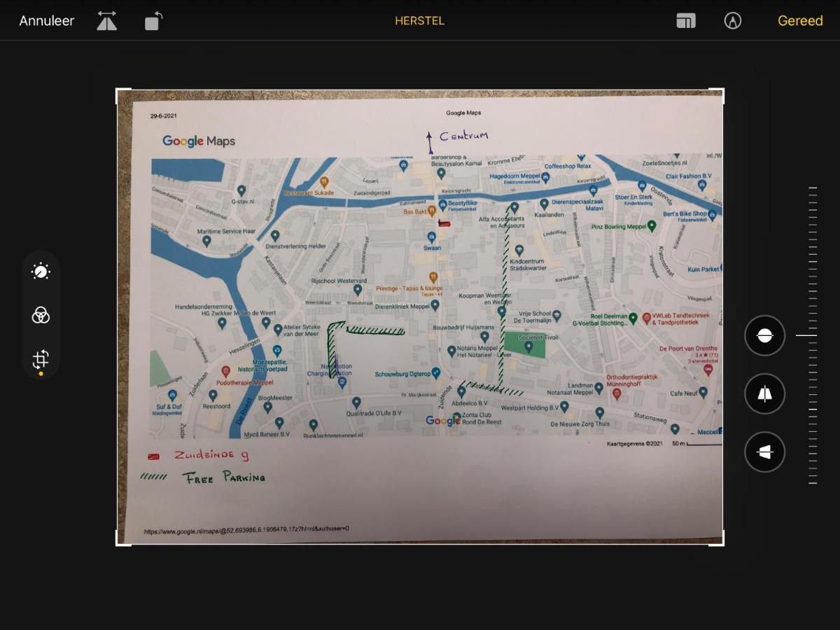 Centrum Meppel Eksteriør bilde